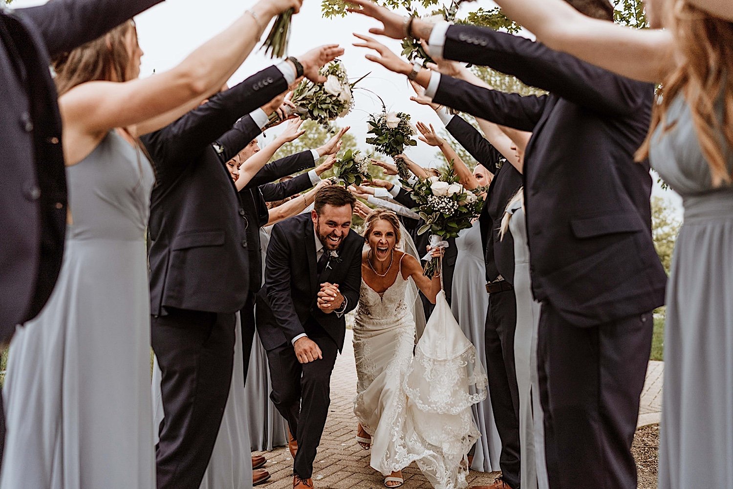 Fun must have photos to do with your wedding party