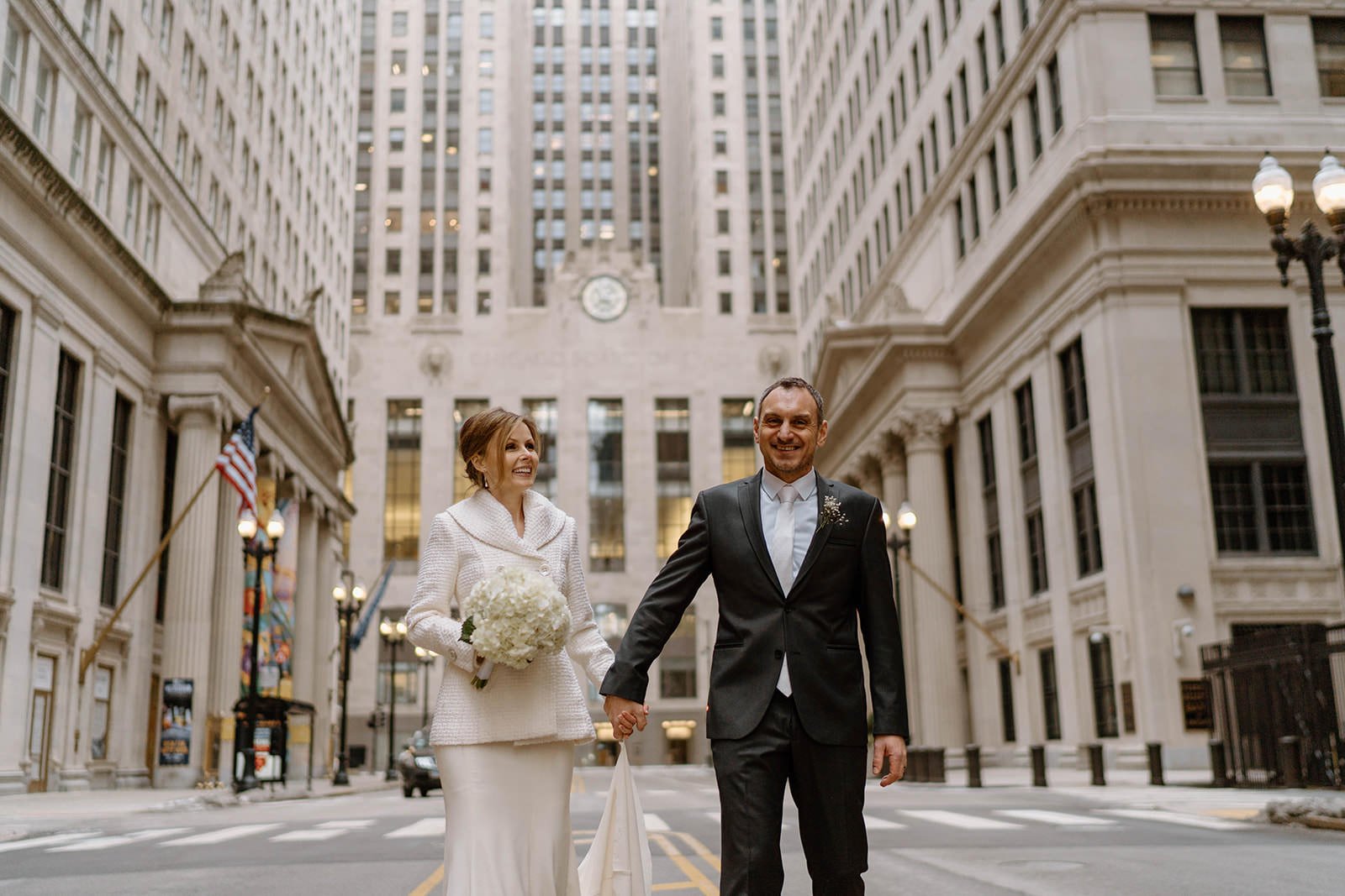 Portraits after an intimate City Hall Elopement